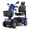 Blue, variant on Metro Mobility Secure 4-Wheel Mobility Scooter with Charger, Basket & Cup Holder, Red, 350 lb Limit