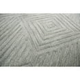 thumbnail image 3 of Alora Decor Geneva 5' x 8' Solid Gray/Ivory Hand-Tufted Area Rug, 3 of 4