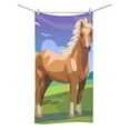 thumbnail image 2 of MKHERT Horse Bath Towel Hand Towel Shower Towel Washcloth 30x56 inch, 2 of 3