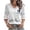 White_02, variant on 9/11 25th Anniversary Commemorative T Shirt for Women V Neck 3/4 Sleeve Graphic Memorial Shirts