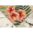 thumbnail image 4 of Trans-Ocean Imports RVL57228012 Tapis Rectangulaire Touffeté à la Main Tropical d'Intérieur et d'Extérieur de 5 Pi x 7 Pi 6 Po - Neutre, 4 of 6