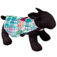 thumbnail image 2 of The Worthy Dog Multi Patch Madras Adjustable Pet Dress, 2 of 3