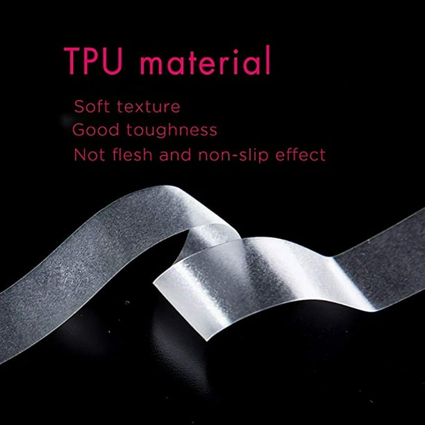 Invisible Seamless Traceless Bra Hook Eye Tape Crystal Transparent