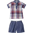 thumbnail image 2 of Masala Baby 2 Piece Tabla Tunic Set Baby - Multi Check-6-12 Months, 2 of 2