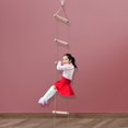 thumbnail image 3 of Rope Ladder Multi Rungs Climbing Game Toy Outdoor Training Activity Safe Sports Rope Swing Swivel Rotary Kids Fitness Toy, 3 of 6