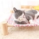 thumbnail image 4 of Cama Tipo Hamaca para Gatos y Perros, Hamaca de Madera para Gatos, Cama de Refrigeración Elevada, Cama para Mascotas Portátil Desmontable para Interiores y Exteriores, Adecuada e, 4 of 7
