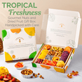thumbnail image 5 of TropiJoy Dried Fruit Basket Gift Set - 12 Tropical Flavor Dried Fruit Baskets Gifts Dried Fruit Gift Basket Adult Easter Baskets Passover Gift Basket, 5 of 10