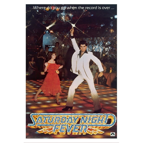 Saturday Night Fever - Movie Poster (Regular Style) (Clear Poster Hanger)
