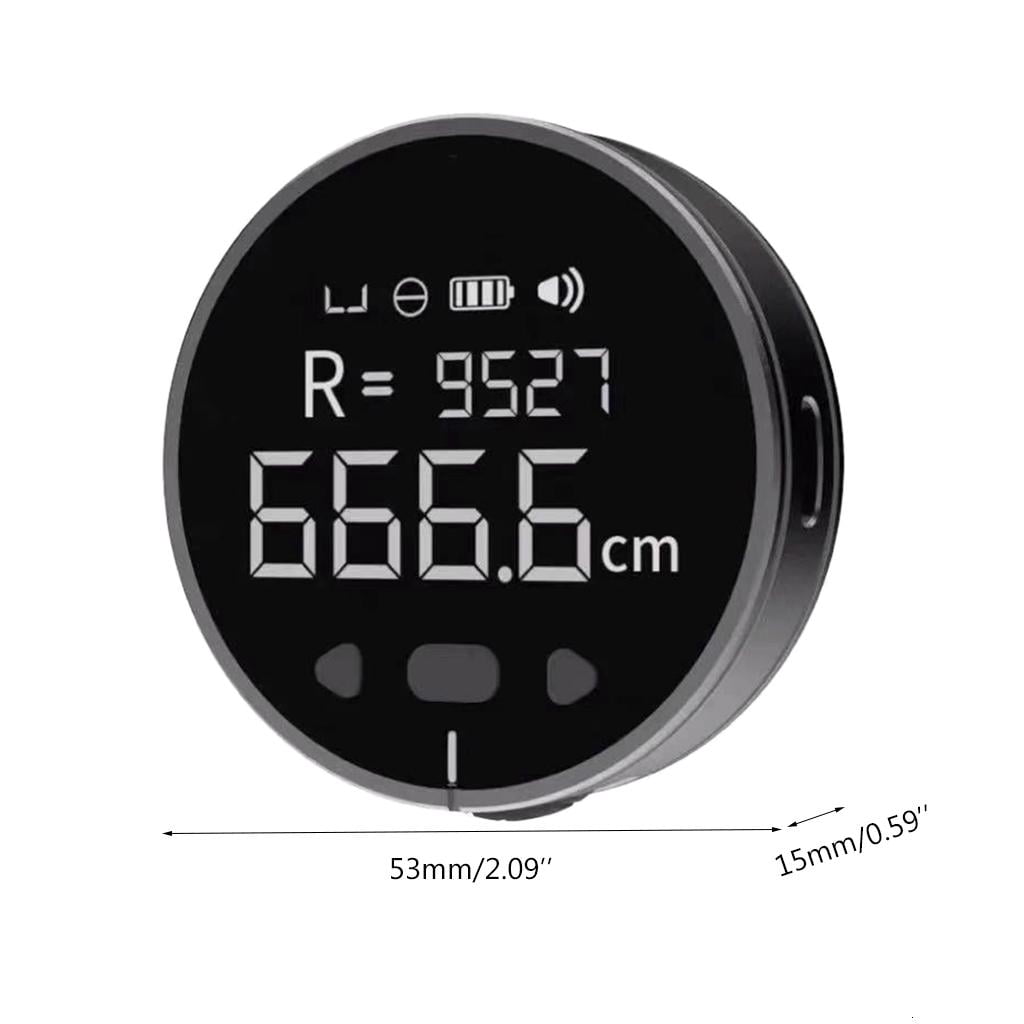 CEORPER 8 in 1 Electronic Digital Tape Measure H-D LCD Display Digital Ruler Type-C Rechargeable High Precision Length Measuring