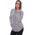 thumbnail image 1 of Gamboa Cardigan en Véritable Alpaga pour Femmes Chandails d'Été Légers Gris, 1 of 4