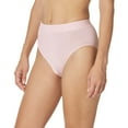 thumbnail image 3 of Wacoal Women's B-Smooth High-Cut Panty, Chalk Pink, Large, 3 of 3