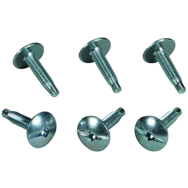 Tornillos para cubierta central de carga Schneider Electric S106, paquete de 6