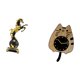 thumbnail image 5 of Figura de escritorio,Estante con estatua de caballo para escritorio,oficina y decoración del hogar,Figura decorativa de resina para escritorio,decoración del hogar,Reloj de pared,Reloj de, 5 of 8