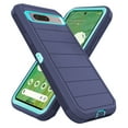 thumbnail image 3 of Asuwish Compatible with Google Pixel 7 5G Phone Case Hybrid Rugged Shockproof Hard Protective Drop Proof Full Body Heavy Duty Mobile Cell Cover for Pixel7 Pixle Seven 6.3 inchWomen Men Blue, 3 of 7