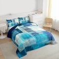 thumbnail image 3 of Feelyou Vintage Abstract Kid Twin Comforter Sets, Oil Printing Art Bedding Set, 2-Piece, 3 of 8