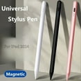 thumbnail image 2 of Magnetic Stylus Pen for IPad Air 13 11 2024 Pro 11 Pro 13 2024 Pro 12.9 11 2018-2024 Mini 1 2 3 4 5 6 10.5 Tilt Sensitivity (White), 2 of 7