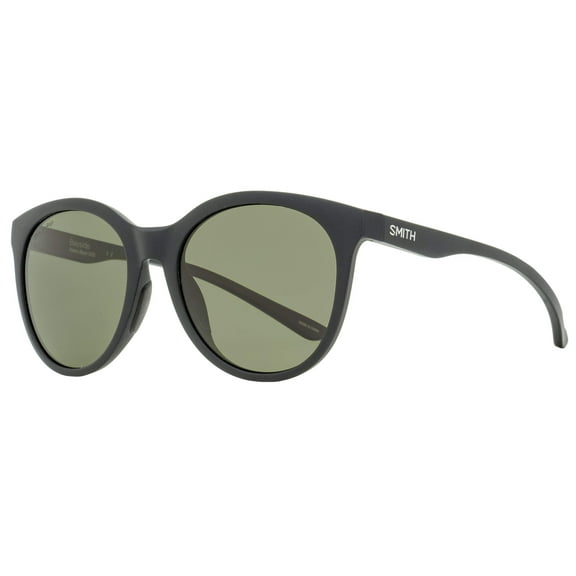 Smith Bayside ChromaPop Polarized Gray Green Round Unisex Sunglasses 203672 003/L7 54