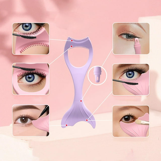 Plantillas de delineador de ojos Colco Reutilizables Violeta