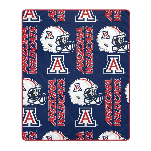 Pegasus Arizona Wildcats 50" x 60" Homefield Stacked Logos Ultra Soft Blanket