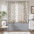 thumbnail image 2 of Cortinas Jinchan de lino floral, 160 x 160 cm, filtro de luz, 2 unidades, 2 of 9