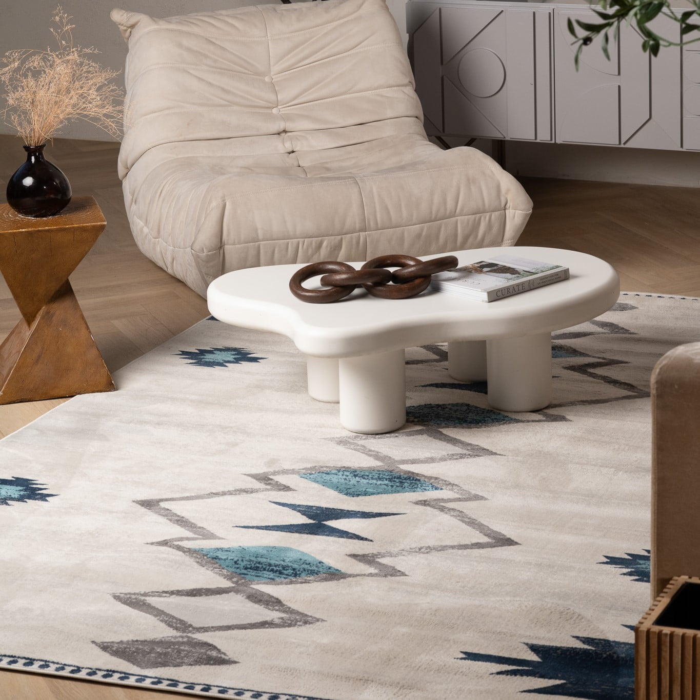 SAVANNAH 5 RND BEIGE - FRENCH