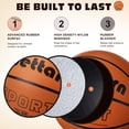 thumbnail image 2 of Baloncesto de goma Wettarn, 6 unidades, tamaño 4, 65 cm, con bomba, 2 of 7