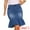 Blue, variant on DARING DIVA Women's Bodycon Fishtails Ruffled Knee Length Jean Skirt M Light Blue