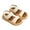 Beige, variant on WOYY Summer Girls Double Straps Soft Sole Sandals (Toddler/Little/Big Kids)
