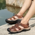 thumbnail image 3 of Zapatos de hombre sandalias antideslizantes suministros transpirables para exteriores accesorios deportivos de viaje JShteea El nuevo, 3 of 9