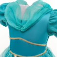 thumbnail image 5 of Girls Princess Costume Dress jasmine Cosplay Dance Halloween birtday christmas party, 5 of 7
