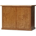 thumbnail image 2 of American Heartland 50116MDOT Oak Kitchen Island with Oak Top, Medium, 2 of 3