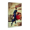 thumbnail image 3 of Stupell Industries Antique Vehicle & Woman Advertisement Advertisements Painting Wrapped Canvas Canvas Art Print Wall Art, 24 x 36, 3 of 7