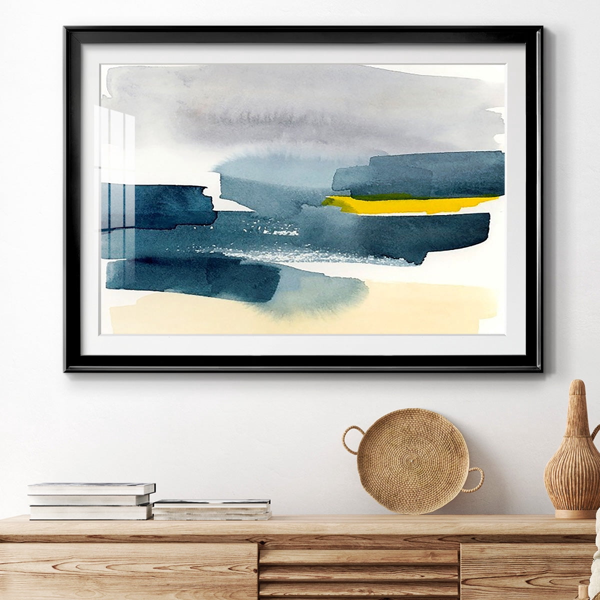 Peeking Sunshine IV Premium Framed Print - Ready to Hang