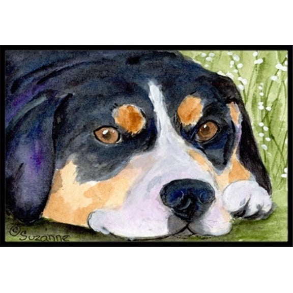 Entlebucher Mountain Dog Doormat - 24 x 36 in.