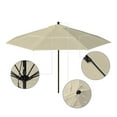 thumbnail image 2 of California Umbrella Venture 11' Bronze Market Umbrella in Beige, 2 of 5