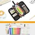 thumbnail image 5 of FORMRS Pencil Case with 3 Compartments Zipper Pouch, Elementary School Level and up, Game Day, 5 of 8