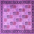 thumbnail image 1 of Ahgly Company Indoor Square Persian Purple Traditional Area Rugs, 6' Square, 1 of 4