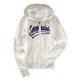 thumbnail image 1 of Sudadera con capucha Aeropostale Elegant Script mujer color hueso extra pequeña, 1 of 2