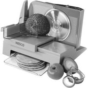 Nesco American Nesco Food Slicer with Tilt Stand, Gray