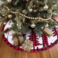 thumbnail image 4 of Falda de árbol de Navidad de 90cm, alfombra de árbol de Navidad, decoraciones para el hogar, adorno de árbol de Navidad, Año Nuevo, 2023, 4 of 4