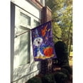 thumbnail image 3 of Carolines Treasures PPP3020CHF Bichon Frise Boo Halloween Flag Canvas House Size  Large multicolor, 3 of 4