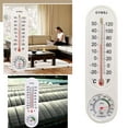 thumbnail image 2 of JIhuahe 2-Pack Indoor Outdoor Wall Thermometer and Hygrometer - High Accuracy for Home, Garden, Greenhouse, Room Temperature and Humidity Monitoring, 2 of 8
