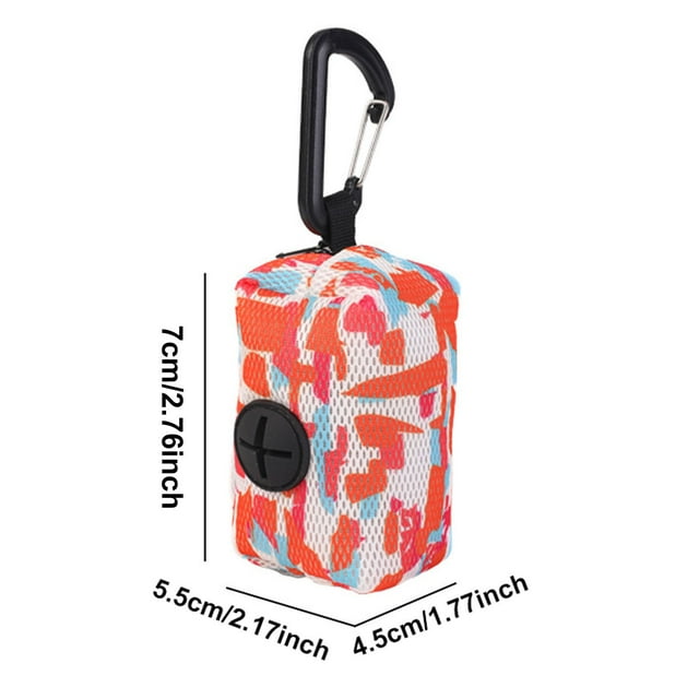 Porte-sac pour Chien Porte-Sac de Donneur Sac de Rangement pour Sac de Chien Porte-Sac pour Chien avec Mousqueton Porte-Sac pour Chien Porte-Sac pour Chien