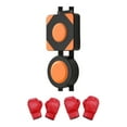 thumbnail image 1 of Almohadilla montada en la pared de boxeo Zulema Con Guante Niño adulto, 1 of 8