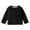 Black, variant on Kiijoy Toddler Girls Cotton Long Sleeve T-Shirt Casual Solid Crewneck T Shirt, Sizes 2-3