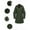 Army Green, variant on Deal of the Week Ofreoo Womens Spring Fall Loose Casual Solid Color Windbreaker Long Sleeved Hooded Jacket Top Windbreaker Jacket Women