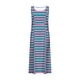 thumbnail image 3 of Vestido de Verano para las Mujeres sin Mangas Lino-Look Impreso Maxi, Suelto Fluido Y Vestido Sexy de Moda para las Mujeres, 3 of 5