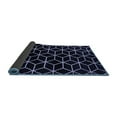 thumbnail image 2 of Ahgly Company Indoor Rectangle Abstract Blue Modern Area Rugs, 2' x 3', 2 of 4