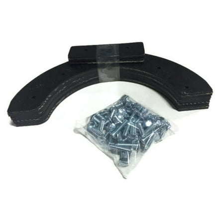 Snow Thrower Snow Blower Paddle Set for 1501981MA Auger with hardware