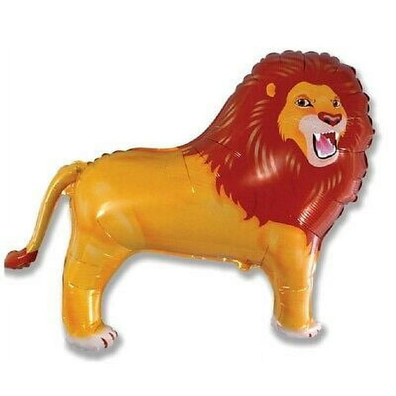 (1) 32" Lion King Animal Safari Jungle Zoo Party Mylar Foil Balloon
